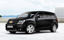 Chevrolet orlando 7 zits